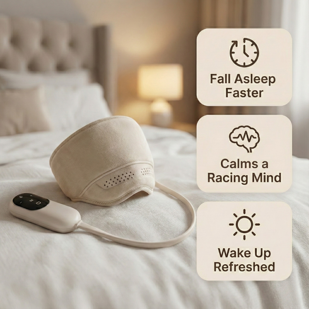 Nuralis NeuroRest Smart Heated Mask for Deep Sleep & Anxiety Relief | 100% Guaranteed