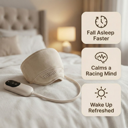 Nuralis NeuroRest Smart Heated Mask for Deep Sleep & Anxiety Relief | 100% Guaranteed