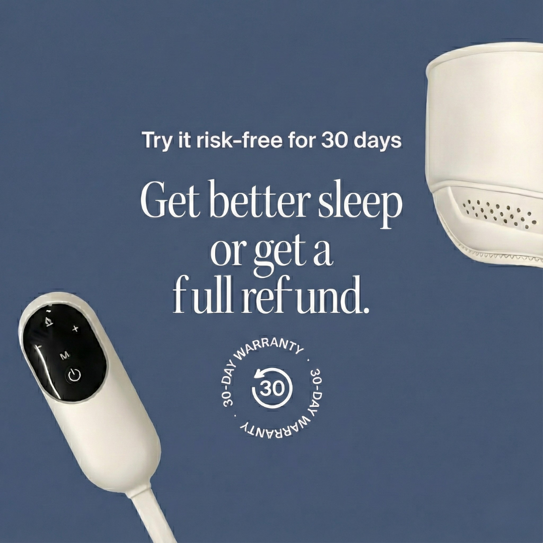 Nuralis NeuroRest Smart Heated Mask for Deep Sleep & Anxiety Relief | 100% Guaranteed