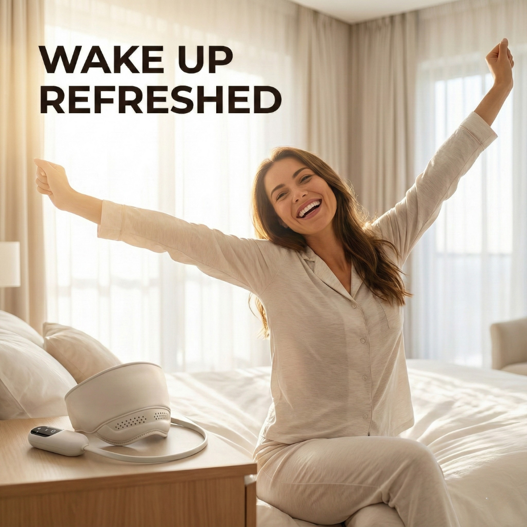 Nuralis NeuroRest Smart Heated Mask for Deep Sleep & Anxiety Relief | 100% Guaranteed