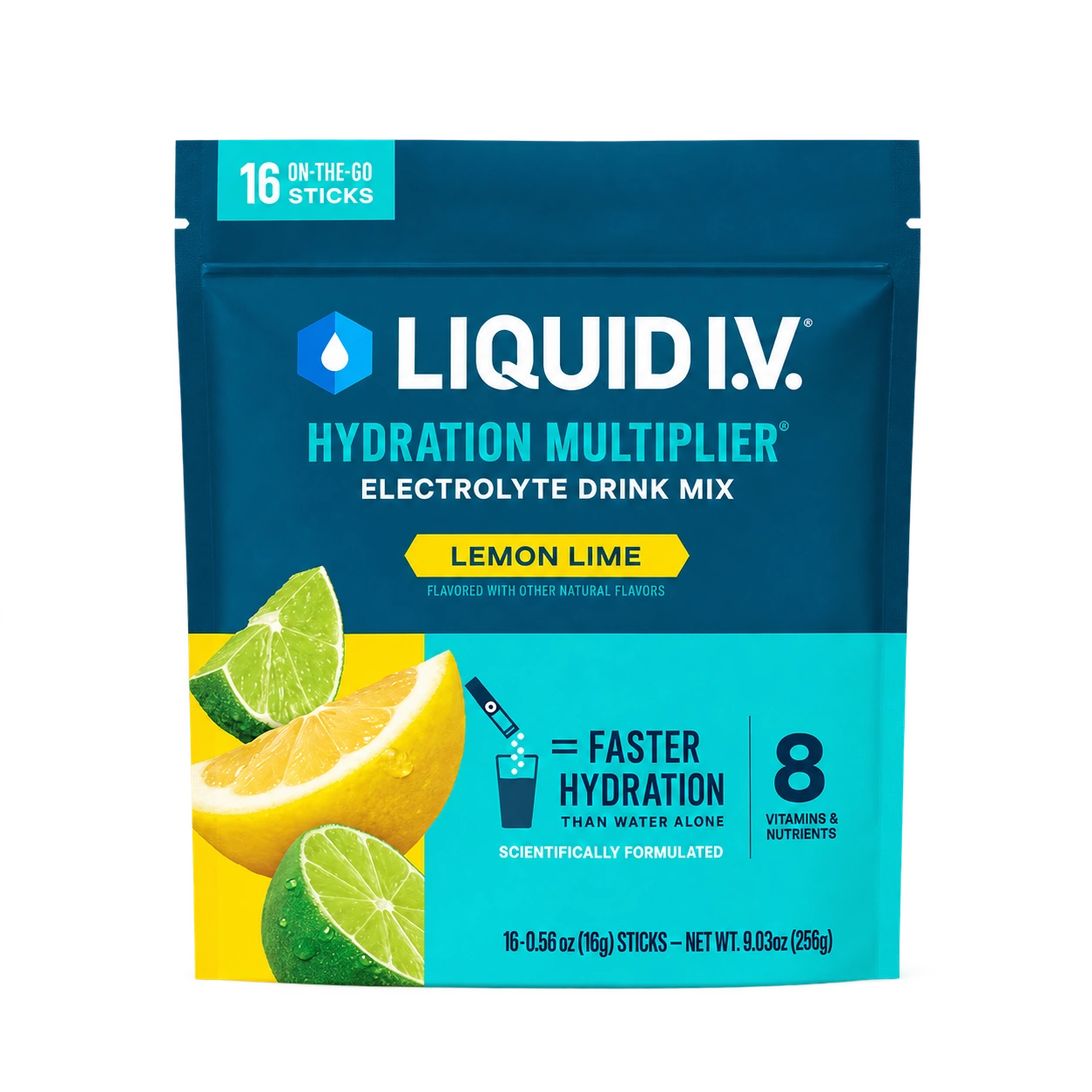 Liquid I.V. Lemon Lime Hydration Multiplier 16-pack