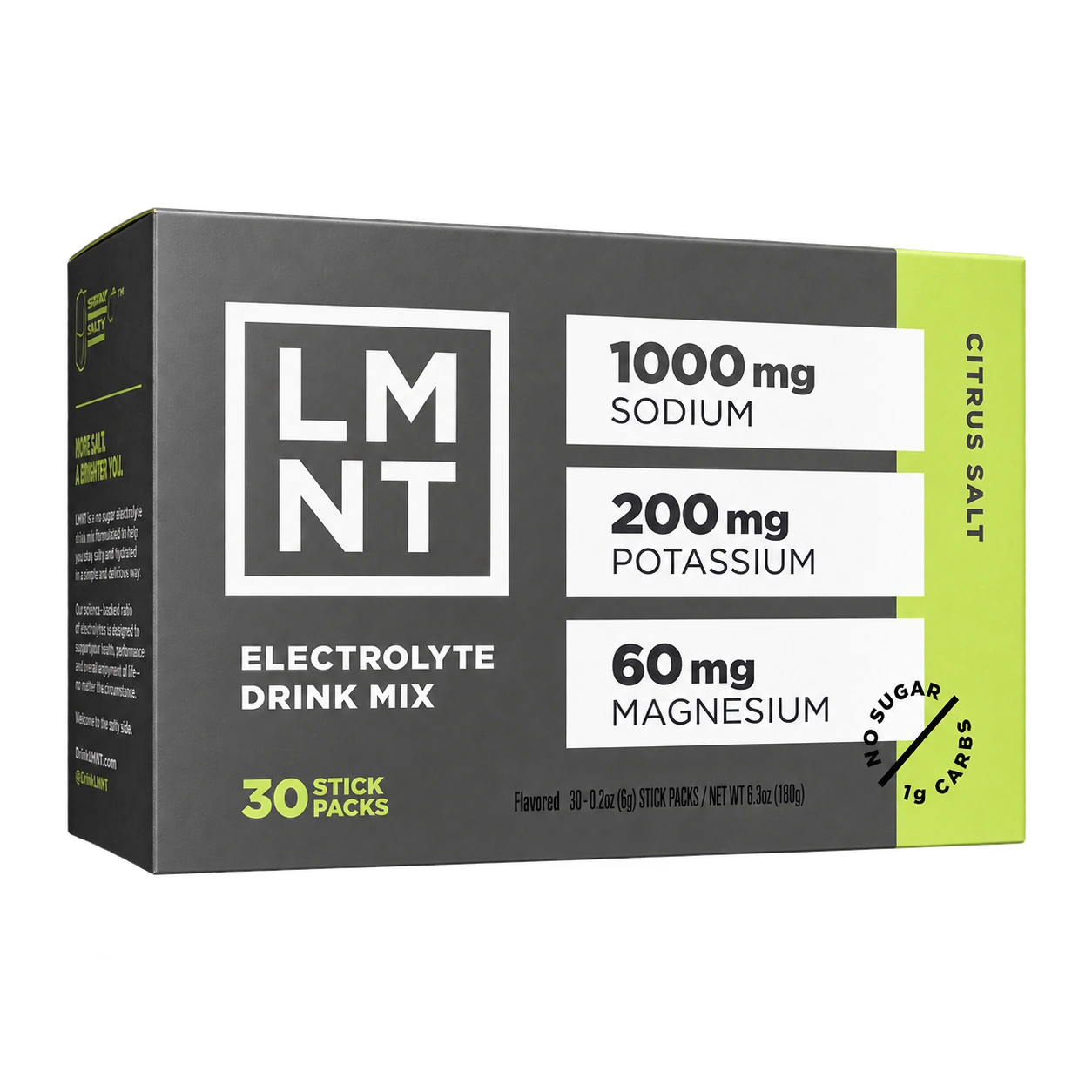 LMNT Citrus Salt 30-stick box