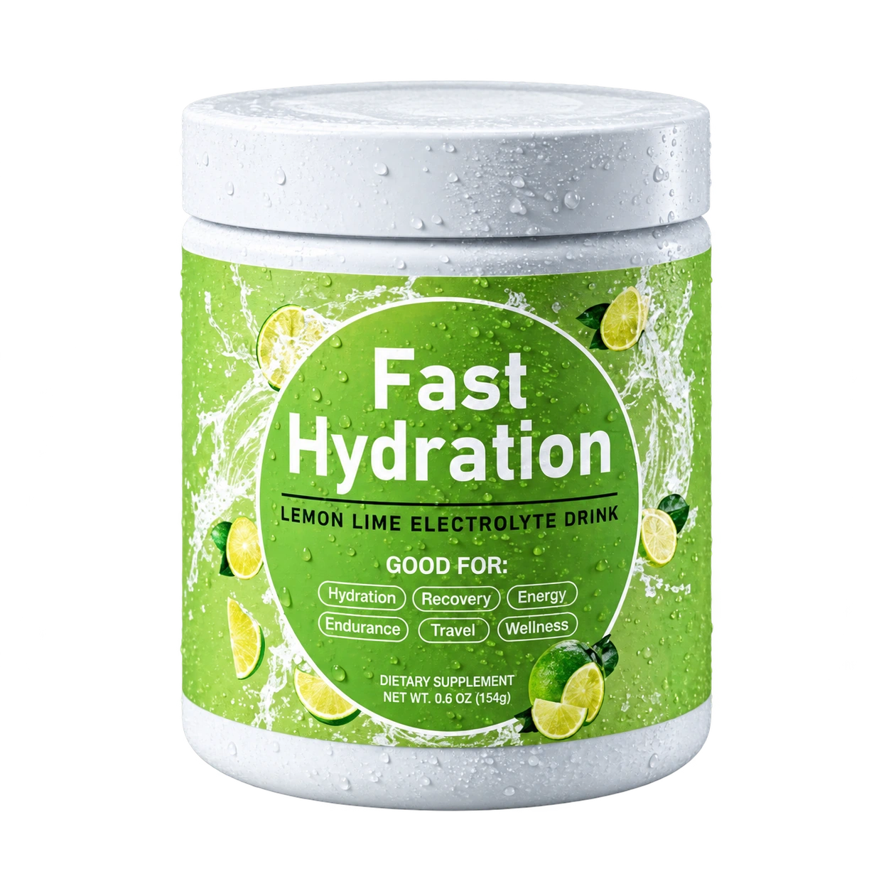 Nuralis Lemon Lime electrolyte tub