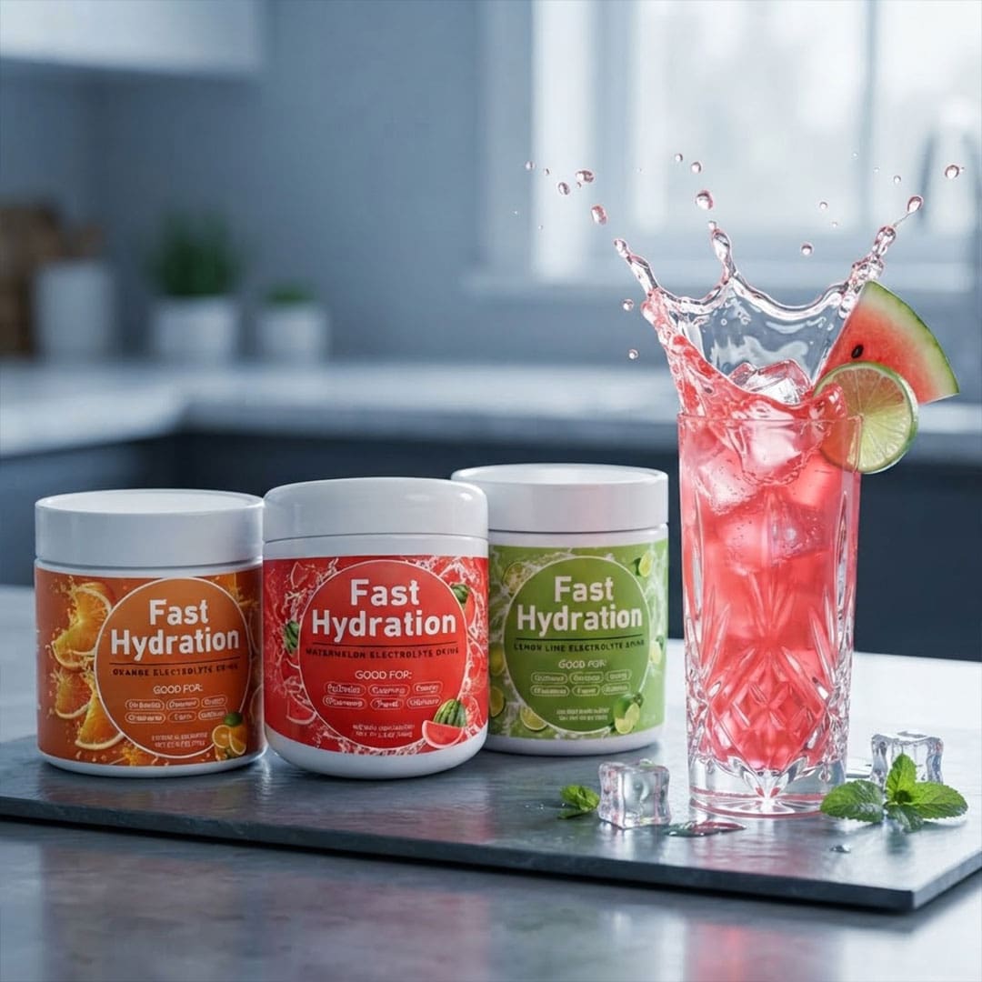 Nuralis Watermelon tub beside a prepared drink